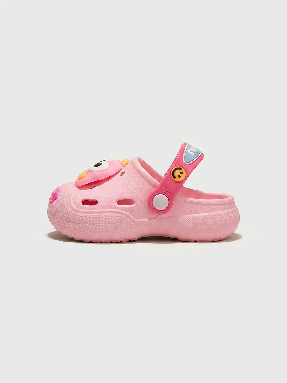 KiddoBounce Dino EVA Clogs Pink - Q01